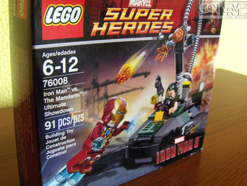Lego Super Heroes 76008 Iron Man V The Mandarin Original New
