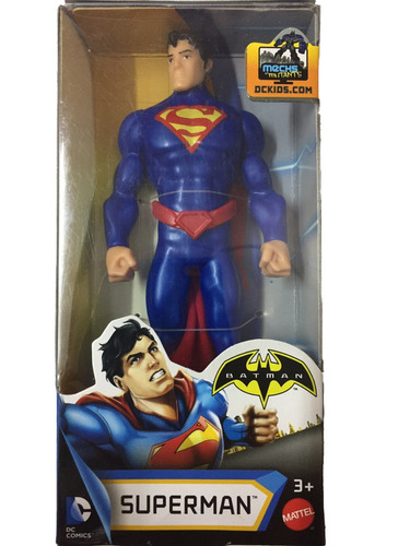 Muñeco Superman Dc Liga De La Justicia Original Mattel 15 Cm