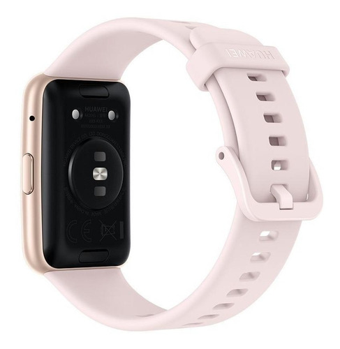 Imagen 7 de 7 de Huawei Watch Fit Active 1.64" caja de fibra polimérica rose gold, malla sakura pink de silicona TIA-B09