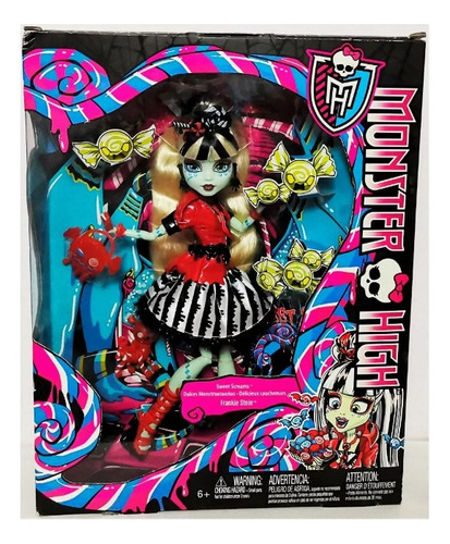 Monster High Frankie Stein Sweetscreams Muñeca 2013 Original