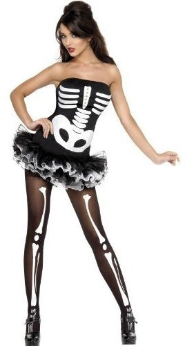 Disfraz Sexy Esqueleto Mujer