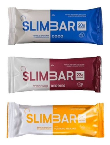 Slimbar Barra De Proteina X 12unidades - Envío Gratis 