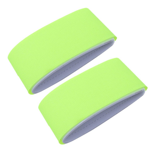 2x Correas De Esquí Cinta De Sujeción Correas De Amarillo