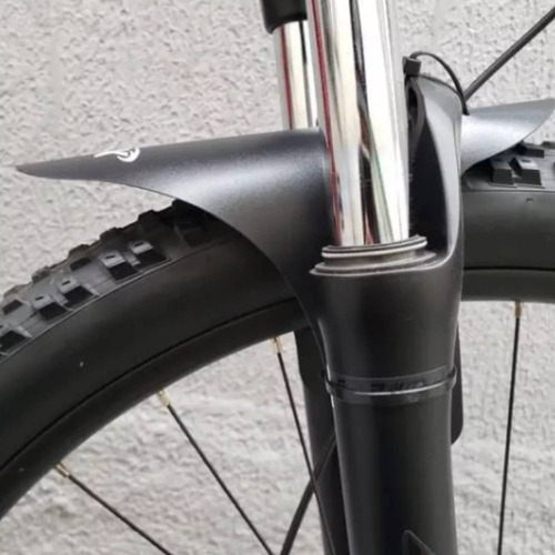 Paralama Dianteiro Bike Mtb Urbana Super Leve Rua Trilha . Cor Azul