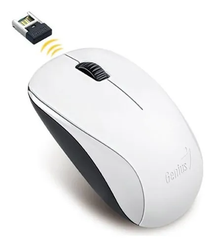 comprar Mouse Para Pc Notebook Usb Genius Nx7000 Inalambrico Blanco
