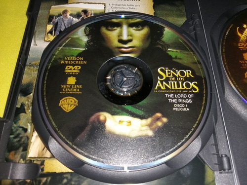 Dvd Original El Señor De Los Anillos La Comunidad Del Anillo (Usado)