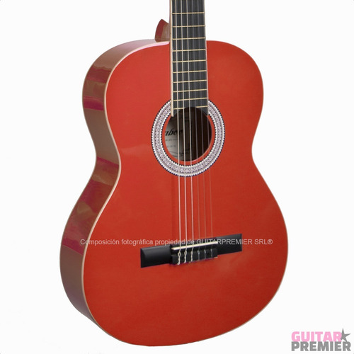 Imagen 5 de 9 de Guitarra Electrocriolla Mediana Bamboo 3/4 + Funda Acolchada