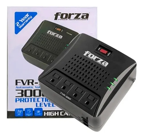 comprar Regulador De Voltaje Fvr-3002 Forza De 3000va 4 Tomas 220v