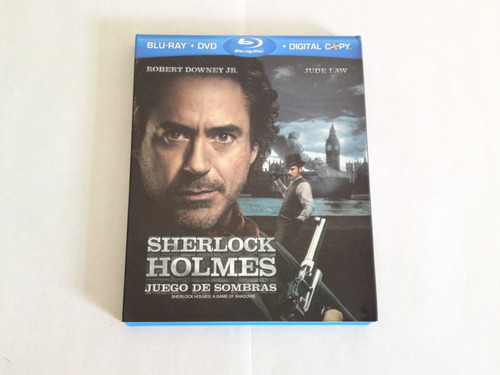 Sherlock Holmes Juego D Sombras Bluray+ Dvd+ D. Copy Cn Slip