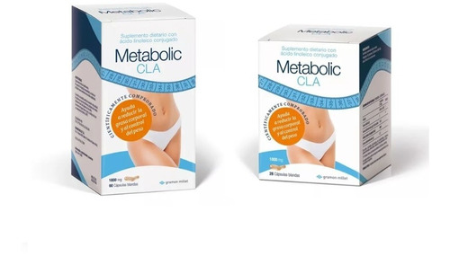 Metabolic Cla X 60 Caps + Metabolic Cla X 28 Caps- Oferta 