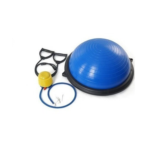 Pelota Bosu Equilibrio Ball Fitness 65 Cm + Inflador + Ligas