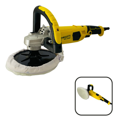 Politriz Angular 7pol Lixadeira 1200w Automotiva 127v 220v