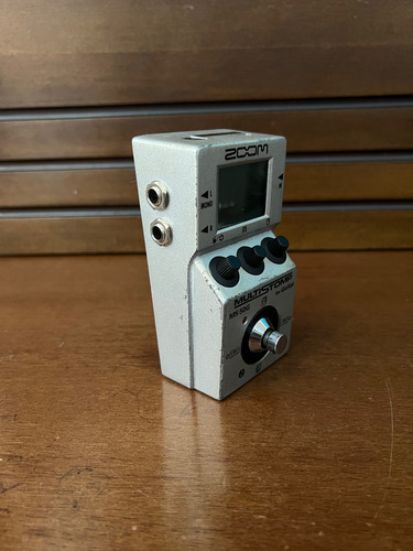 Pedal De Efeito Zoom Multistomp Ms-50g Prateado