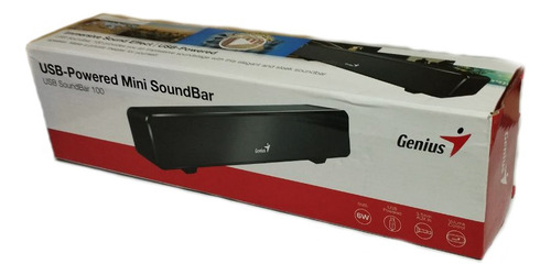 Barra De Sonido Genius Soundbar 100 Usb 6w Pc