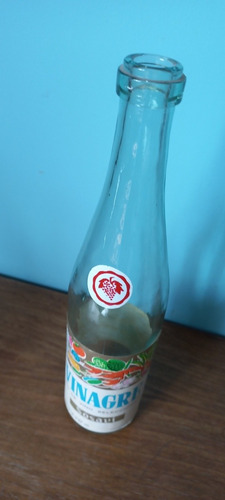 Botella Antigua Pisco Control Reutilizada Para Venta Vinagre (Usado)