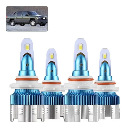 Kit Faros Auto Led 16000lm Csp For Chevrolet Luz Alta/baja