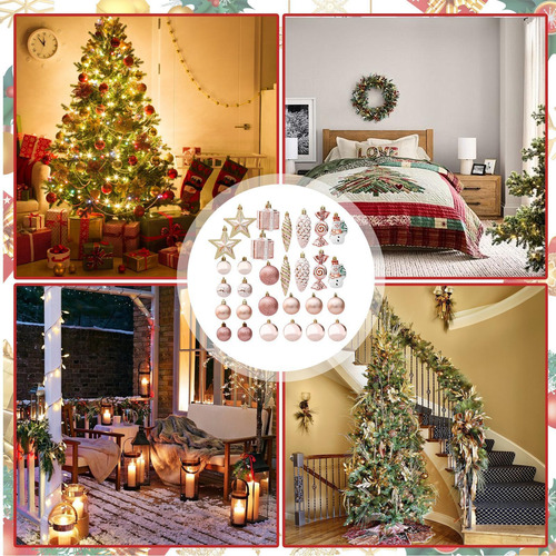 Bolas De Árbol De Navidad Colgante De Bola De Navidad Colgan