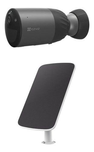 Camara De Bateria Recargable Con Panel Solar Para Recargar