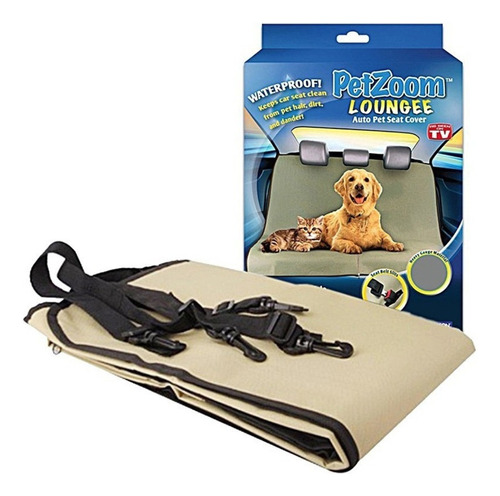 Funda Cubreasiento Impermeable Perros Auto Mascotas 2 Plazas