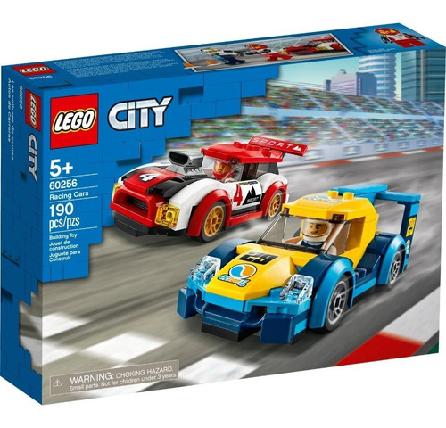 Lego 60256 City  Racing Cars Set Construcción 190 Piezas