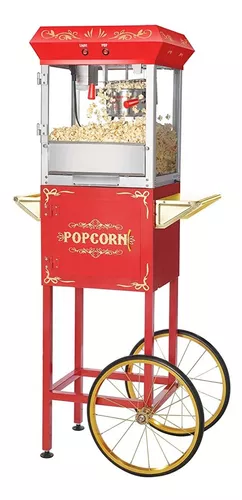 Máquina de palomitas de maíz estilo clásico de 8 onzas