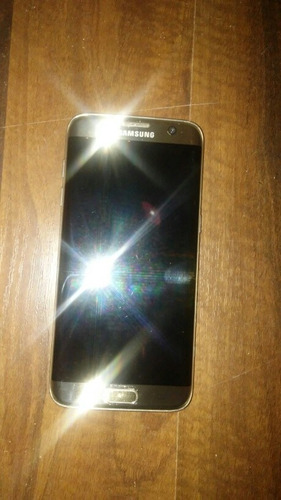 Samsung S7 Edge Dorado En Exelente Estado 32 Gb De Memoria 