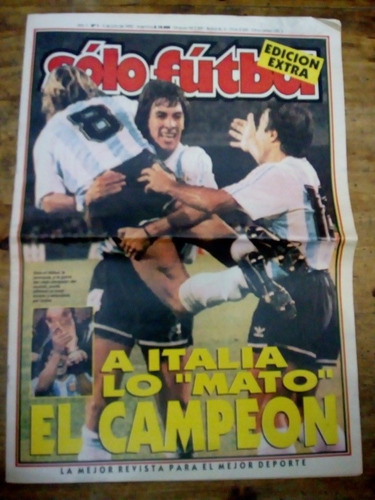 Revista Solo Fútbol Mundial Italia 90 Edición Extra (sf)