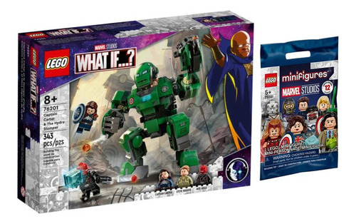 Capitán Carter El Hydra Stomper Lego 76201 Bolsa Minifiguras