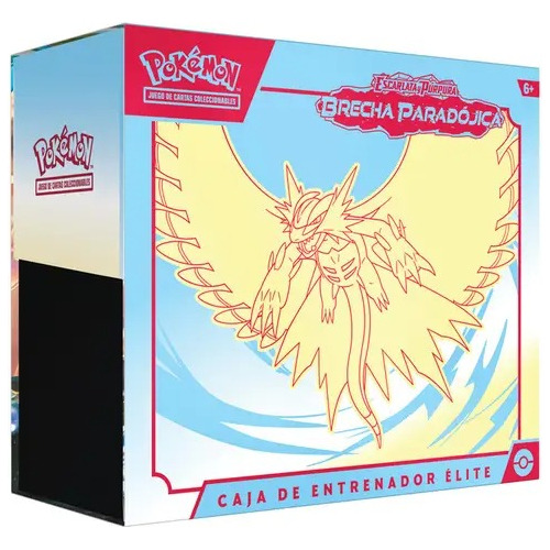 Pokemon Tcg Elite Box Paradox Rift - Iron Valiant Español