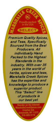 Marshalls Creek Spices Select Té De Hojas Sueltas, Lapsang S