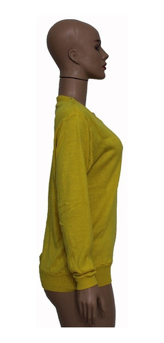 Imagem 2 de 2 de Blusinha Blusa Fê Feminina Comprida Básica Frio Meia Estação