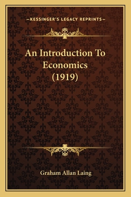 Libro An Introduction To Economics (1919) - Laing, Graham...