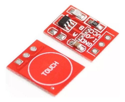 50 Unidades Sensor Boton Táctil Ttp223 Touch Arduino Sgk