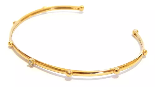 Pulseira em ouro 18k Bracelete Flecha com Diamante pu03852 - Joiasgold  Mobile