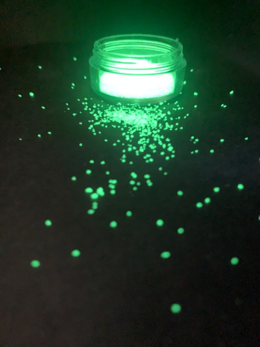 Glow In The Dark - Granulado Intenso Verde Limon 100gr
