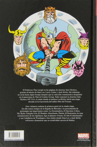 Marvel Gold Poderoso Thor 2 En Mis Manos... Este Martillo