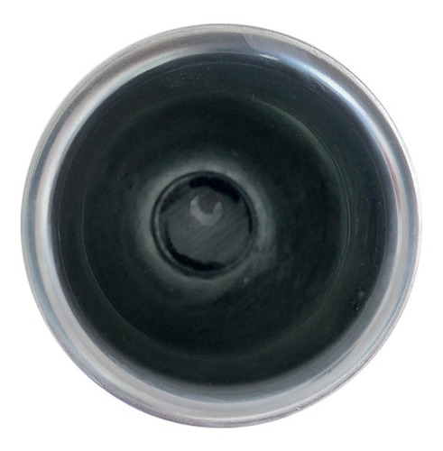 Imagen 3 de 5 de Mate De Vidrio Grande Taragüi Negro Boca Ancha