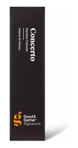 Nespresso Good&gather Concerto Espresso Roast Coffe 10 Pod
