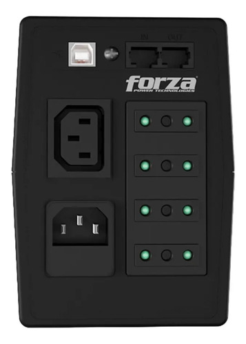 Ups Forza Sl-812ul-c 800va 480w 220v 4 Salidas Usb Febo