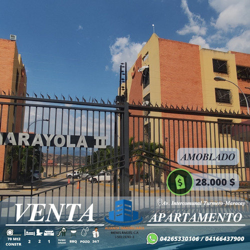Imagen 1 de 7 de Apartamento En Venta Narayola 2 / Av Intercomunal Turmero 04166437900 / 04265330106