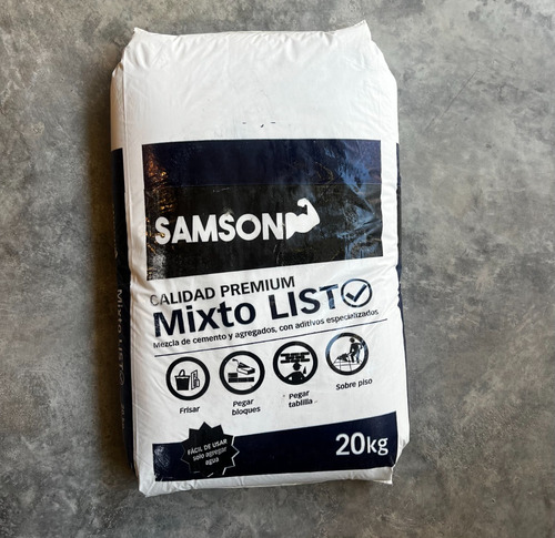 Mixtolisto Samson (friso Listo) Saco 20kg / Calidad Premium 