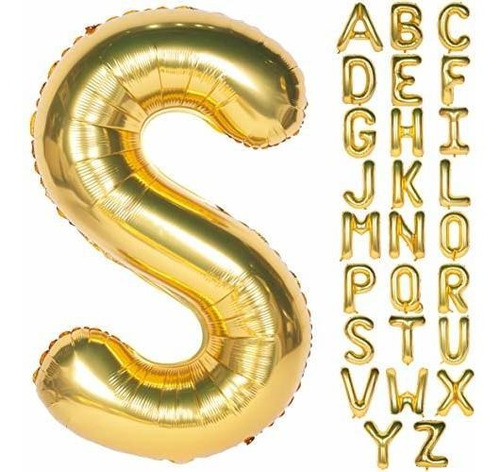 Globos Con Letras Mylar Gigante De Lámina De Helio Gigante D