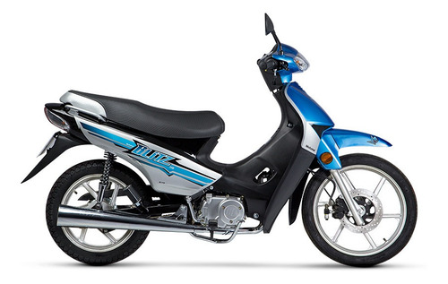 Imagen 4 de 15 de Motomel Blitz V8 Full Aleacion 110 Cc - Financiado! Megamoto