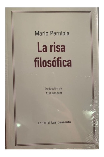 La Risa Filosofica - Perniola, Mario