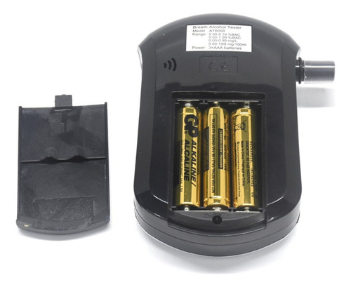 At-6000 Detector De Alcohol En Alcoholemia Digital Lcd