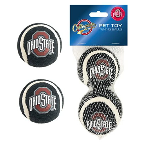 Pelotas De Tenis Ncaa Ohio State Buckeyes Perros Y Gato...