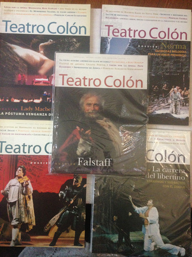 Revista Teatro Colon - Temporada 2001 - Nº 66: Norma