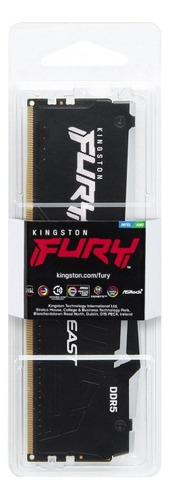 Memoria Ram Kingston Fury Beast Rgb Ddr5 16gb 5600mhz 1x16