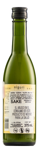 Sake Ozeki Nigori Cloudy 375 Ml