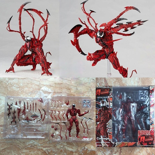 1 Pieza Figura De Acción Amazing Spider-man Yamaguchi Carnag 